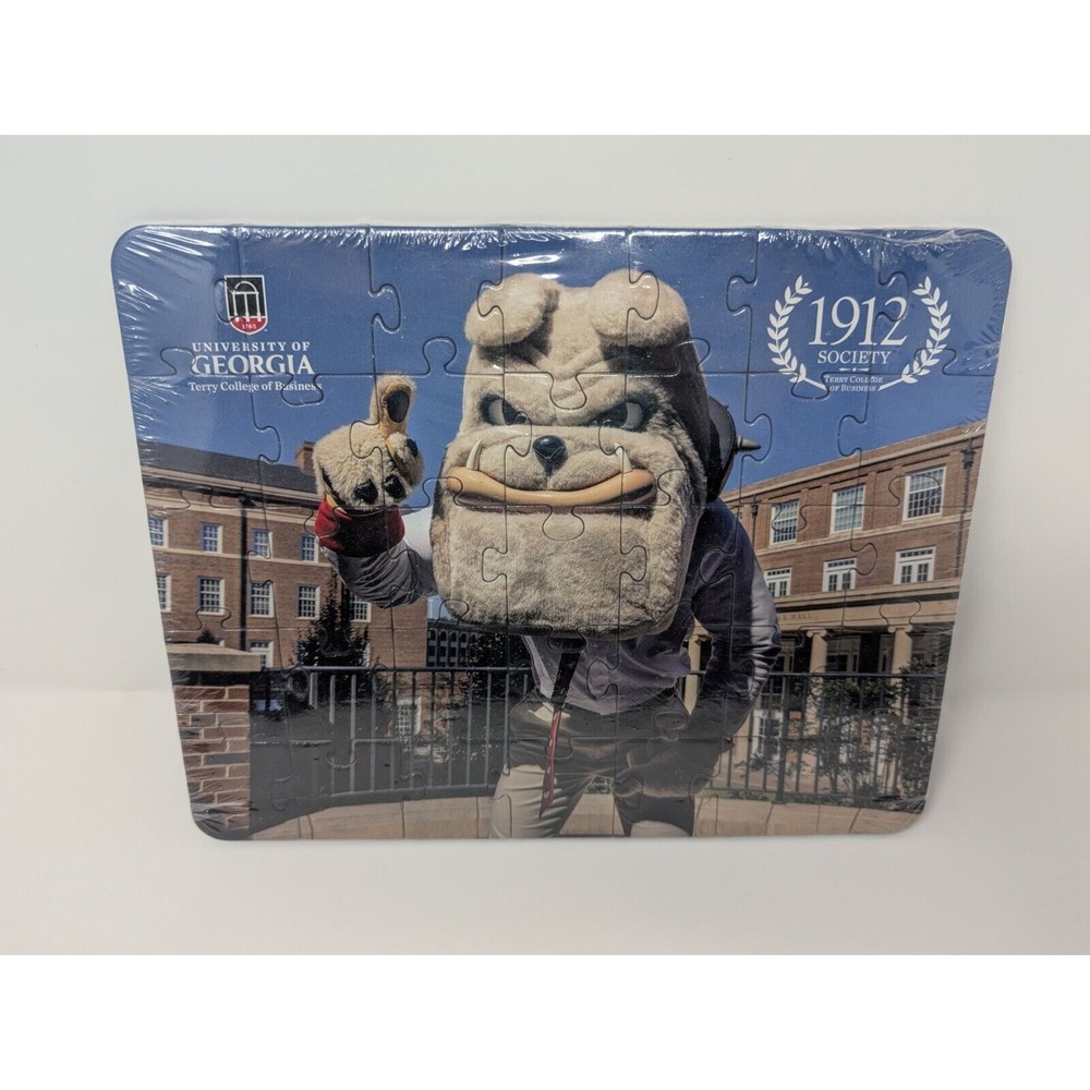 UGA University of Georgia Terry College‎ of Business Jigsaw Puzzle Bulldogs NEW